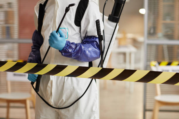 Professional Biohazard technician working in Wayland, OH